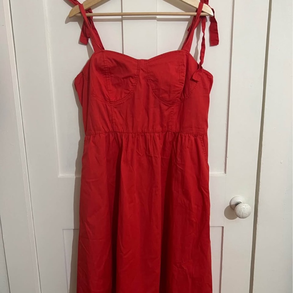 Red Tie Dress